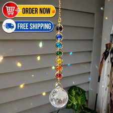 Crystal Suncatcher Prisms Sun Catcher Rainbow Maker Home/Window Hanging - Decor