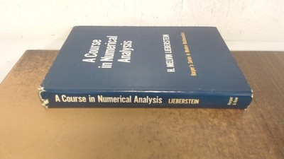 			Ein Kurs in Zahlenanalyse, H. Melvin Lieberstein, Harper und		