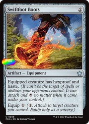 Swiftfoot Boots (Foil) FDN Foundations #258