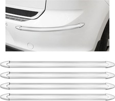 4 PCS Bumper Protector Strip Anti-Scratch Corner Trim