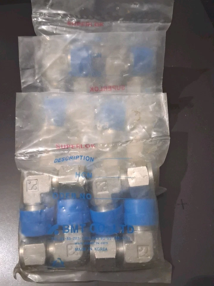 New Swagelok SS-1610-2-16  1/2" OD Tube X 1/2 NPT. Package Of 4  - Image 2 of 2