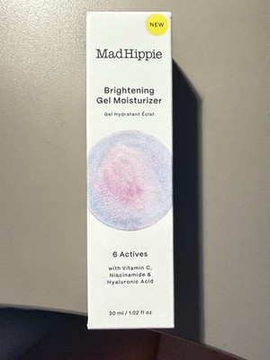 New MadHippie Brightening Gel Moisturizer, 1. 02 oz, NIB