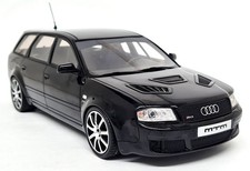 Otto 1/18 - Audi RS6 Clubsport MTM Black 2004 C5 4B Resin Scale Model Car