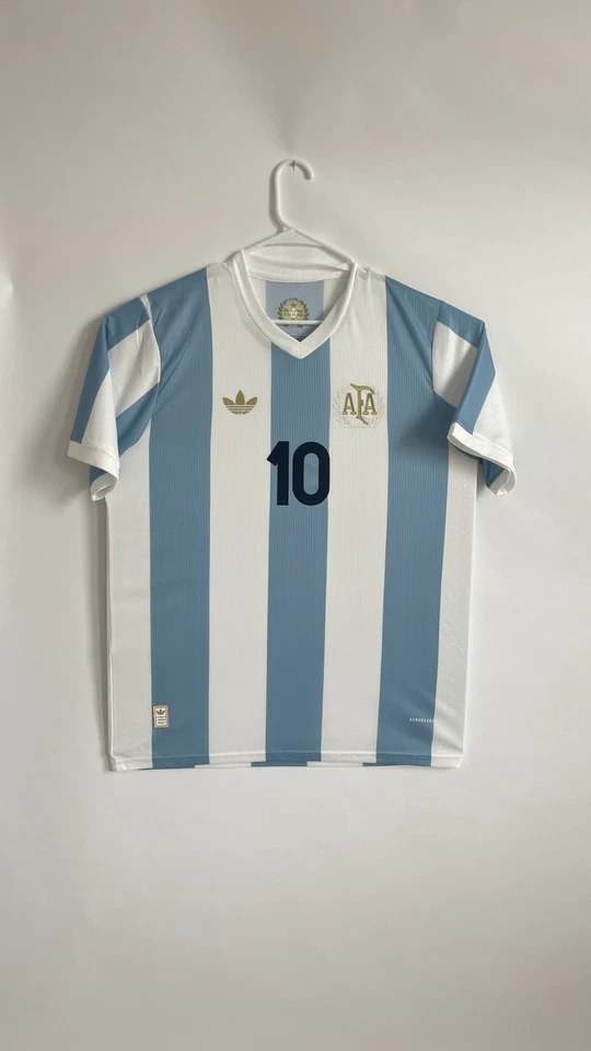 Argentina 2024/25 Home Jersey #10 Messi Adidas 50th Anniversary Limited Edition - Image 4 of 4