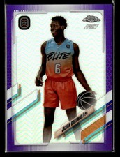 2021-22 Topps Chrome Overtime Elite #69 Jazian Gortman Purple #/299 card