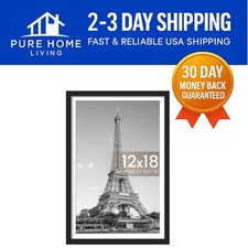 Durable 12x18 Wall Hanging Frame for 11x17 Photos - Easy Mounting  Gift-Ready