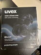 Uvex Access One Bluetooth Earmuffs Safety Hearing Protection NRR 23dB