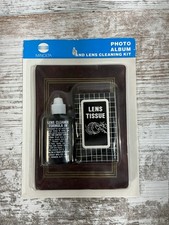 Vintage NEW Minolta Lens Cleaning Kit and Photo Album Sealed