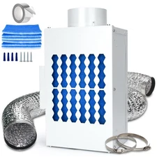 Metal Indoor Dryer Vent Kit, Protect Home Air Quality, Stainless Steel Screen...