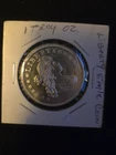 One Troy Oz PURE Ounce Solid Fine .999 Silver Coin Bullion Liberty