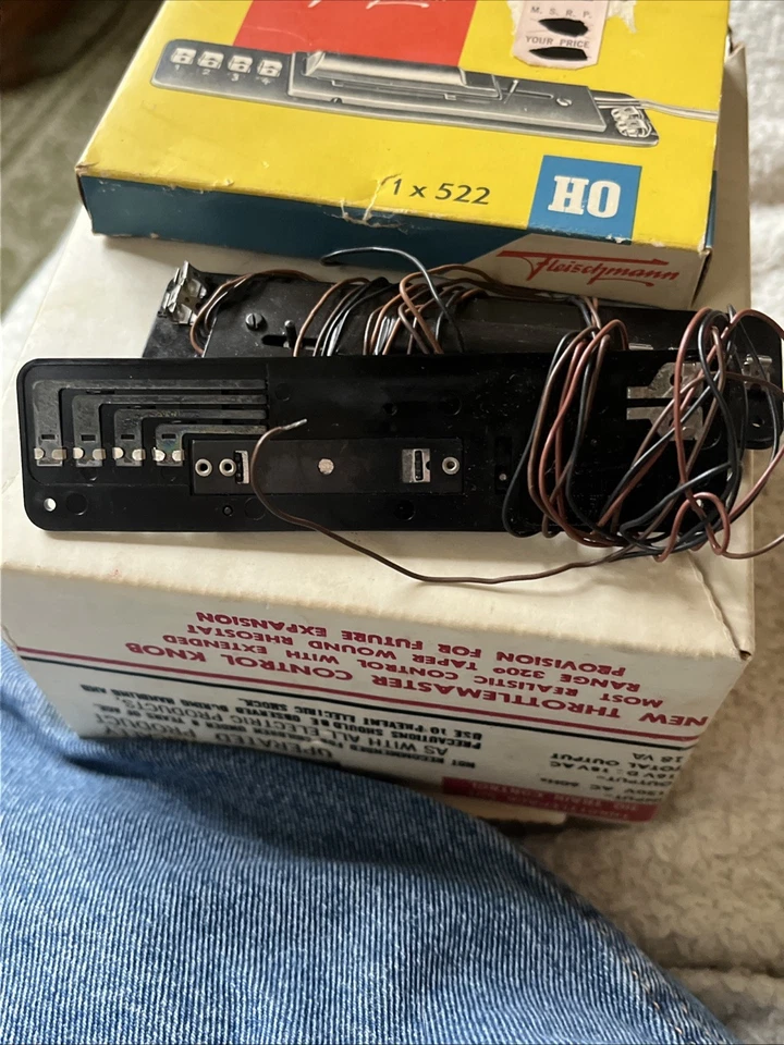 2-Fleischmann HO Manual Switch No. 1 X 522 Free Shipping USA - Image 2 of 3