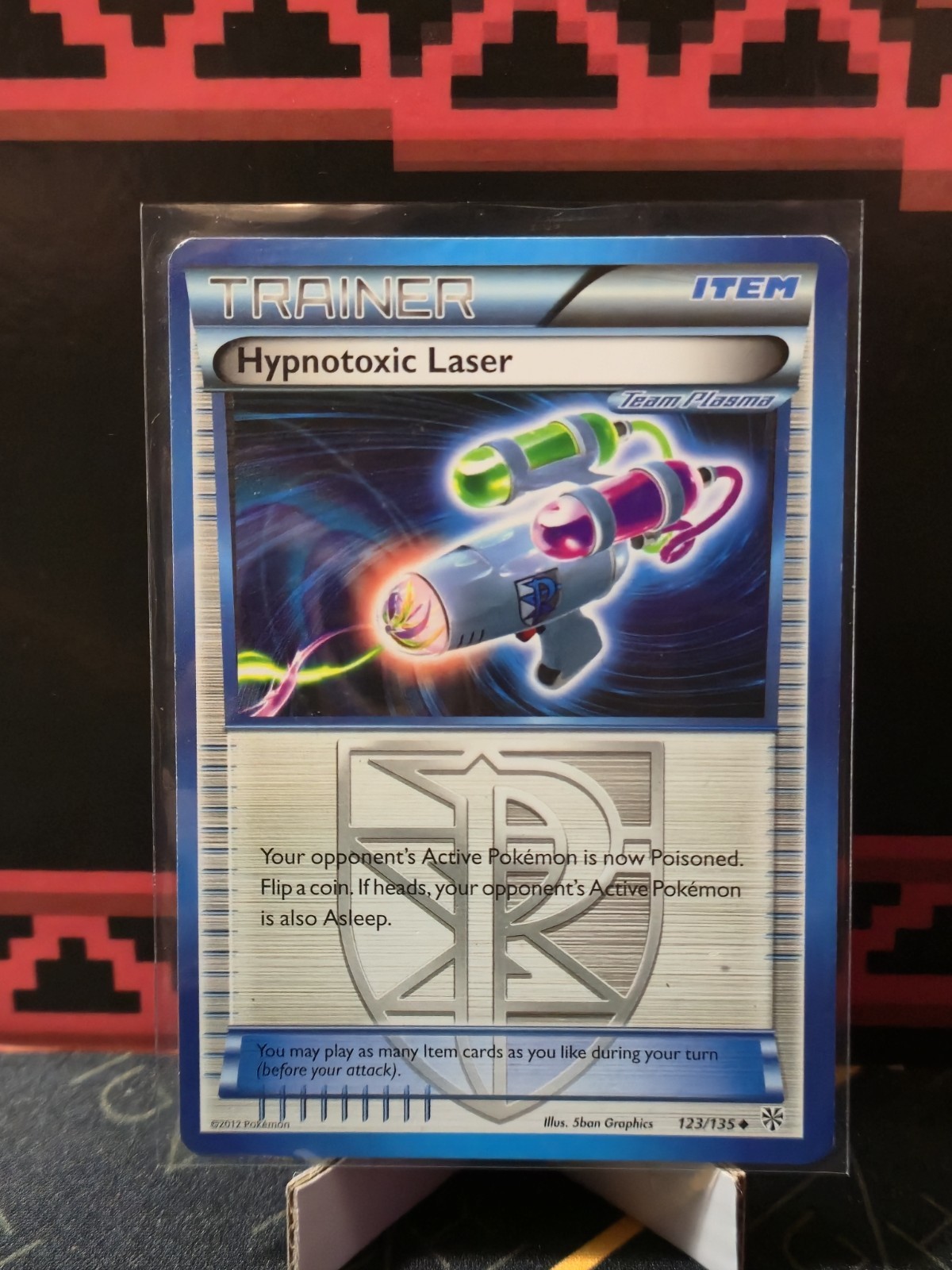 Hypnotoxic Laser (Team Plasma) 123/135 Plasma Storm Regular LP Pokémon TCG