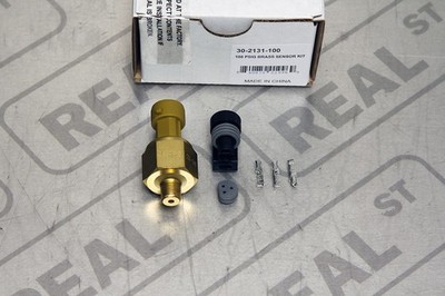 AEM 100 PSIg Boost Oil Fuel Pressure Brass Sensor Kit 1/8NPT 30-2131-100