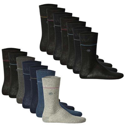 TOM TAILOR Herren Socken, 7er Pack - 7-Days Box, Geschenkbox, Streifen, klein...