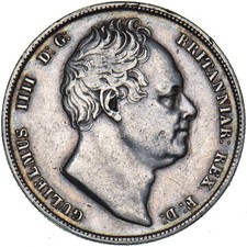 1836 Halfcrown - William IV British Silver Coin - Nice