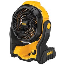 DEWALT 20V MAX Cordless 8" Jobsite Fan 3-Speed Indoor/Outdoor Tool Only