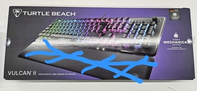 TURTLE BEACH TBK-1002-02-DE VULCAN II SCHWARZ LINEAR Gaming Tastatur