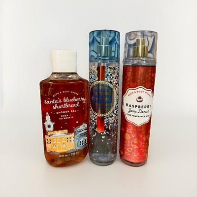 Bath & Body Works Blueberry Shortbread & Raspberry Jam Donut timeless classics