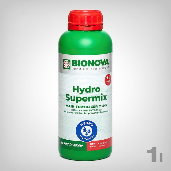 Bio Nova Hydro Mix 1L - Profi All-In-One DüNger Hydroponik BlüTe Wachstum-image