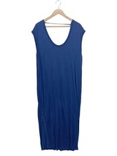 MASSIMO DUTTI Robe d’été Dames Robe T EU 38 bleu style décontracté