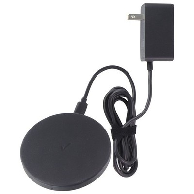 Verizon Wireless Charger Pad 15W - Ricarica Rapida Qi - Nero (WC15WGGLBLK-A)