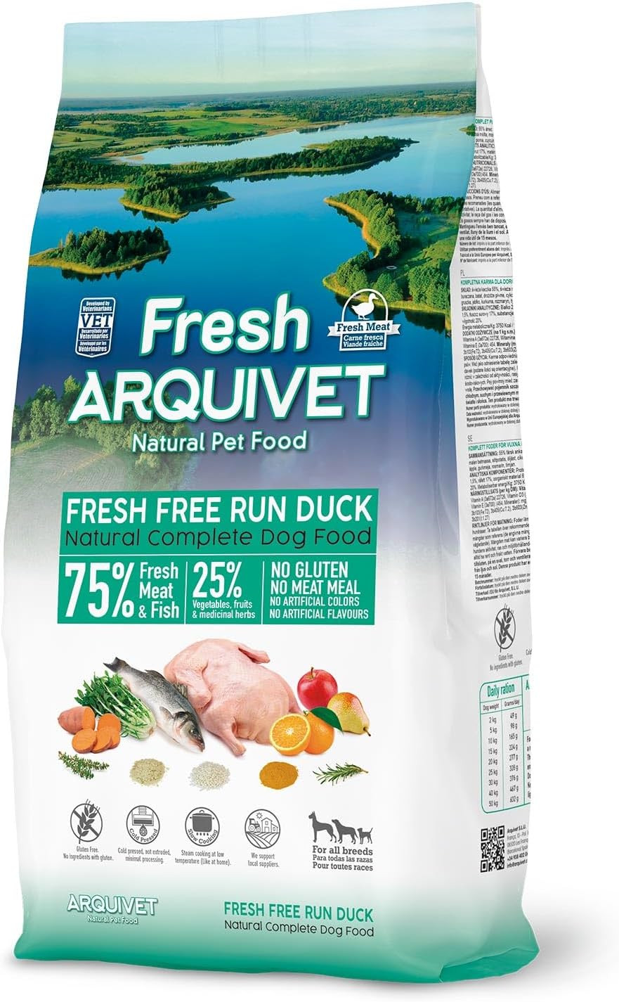 Fresh Free Run Duck 10 Kg Cibo Umido per Anatre in Esecuzione Libera