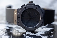 HUBLOT Big Bang Chronograph 44MM “ RARE” All Black Mens Automatic Watch