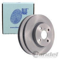 2X Blue Print Bremsscheiben Ø258Mm Vorne Passend FÜR Daihatsu Charade Toyota