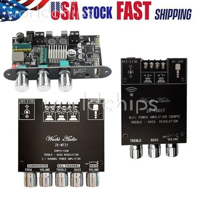 ZK-1001U ZK-MT21 ZK-1002T Bluetooth Audio Power Amplifier Board Amplifier Module