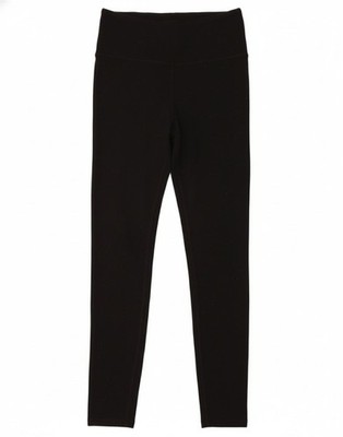 Athleta Damen High Waist Leggings UK 10 Small schwarz Nylon Sport AU23