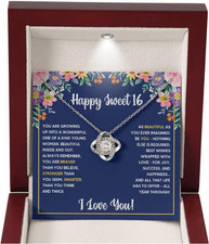 Sweet 16 Gifts for Girls, 16Th Birthday Gifts for 16 Year Old Girl, Bday Card Gi