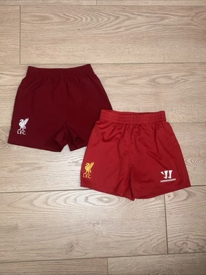 Liverpool Home Shorts 2012-13 & 2018-19 6-12 Months - Image 1 of 4