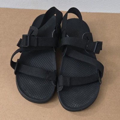 Chaco Women's Black Strappy Adjustable Buckle Sandals US 7 EU 38 Casual