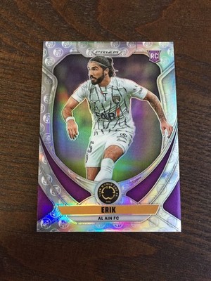 2025 Panini Prizm FIFA Club World Cup Erik Rookie RC White Knight SSP Al Ain