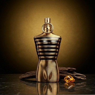 Jean Paul Gaultier Le Male Elixir Parfum for Men Long Lasting Woody Cologne4.2oz