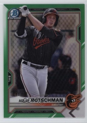 2021 Bowman Chrome Prospects Green Refractor 81/99 Adley Rutschman #BCP-121 0o84