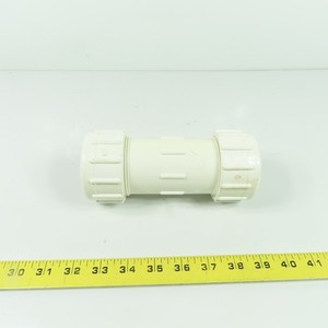 Flo-Control Burbank 1-1/2" IPS PVC Compression Coupling 7" OAL