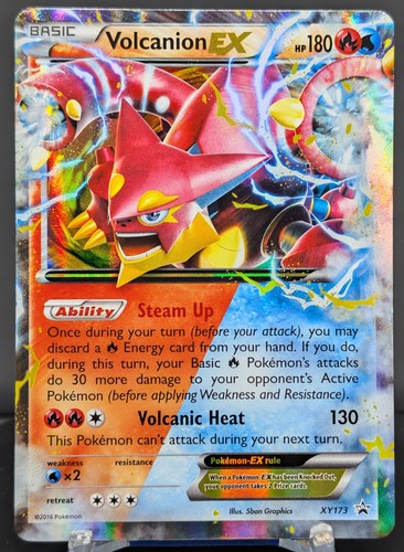 Pokemon Volcanion EX #XY173 Black Star Promo