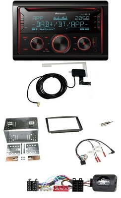 Pioneer 2DIN Lenkrad DAB USB CD Bluetooth Autoradio für KIA Ceed proCeed 2009-20 - Bild 1 von 4