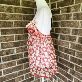 Victoria&rsquo;s Secret Sexy Little Things Heart Print Babydoll Top Size 34B Lingerie