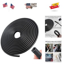 13Ft4M Door Edge Guard Black Car Door Protector Edge Guards Rubber Auto Door ...