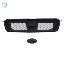 FITRITE Front Grille For 2012-2014 Subaru Impreza (Sedan/Wagon, Non-WRX) - Silver Shell, Black Insert, Direct OEM Fit - View #7