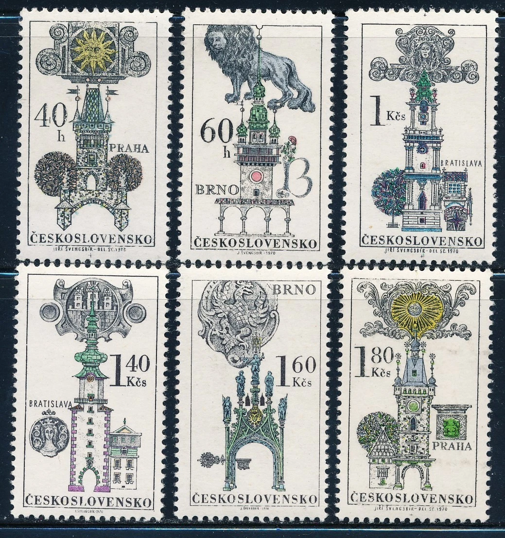 Czech Republic and Czechoslovakia Architecture Stamps for sale | eBay