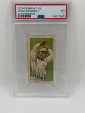 1909-11 T206 Piedmont 350 Jesse Tannehill Washington PSA Graded 1