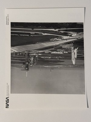 NASA STS-2 Shuttle Columbia Rollout Toward Launch Pad 39A Press Photo