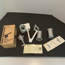 PAMPERED CHEF Deluxe Cheese Grater Rotary Han...