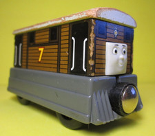 Thomas the Train Wooden Railway Toby 7 USED
