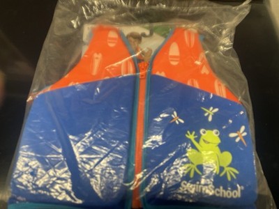 SwimSchool Swim Trainer Vest -  Blue Level 2 (Max 50 lbs 2-4 years)