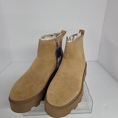 Unniversal Thread Memory Foam Winter Boot Brown Size 11 With Tags