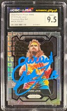DUDE LOVE SIGNED 2024 WWE PANINI PRIZM PANDORA PREMIUM #119 CGC 9.5 JSA /199